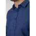 Сорочка чоловіча з довгим рукавом, колір синій, 214R838 XL, 50, XL
