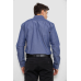 Сорочка чоловіча з довгим рукавом, колір джинс, 214R838 XL, 50, XL