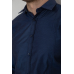 Сорочка чоловіча з довгим рукавом, колір темно-синій, 214R837 XL, 50, XL