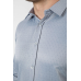 Сорочка чоловіча з довгим рукавом, колір сірий, 214R836 XL, 50, XL