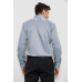 Сорочка чоловіча з довгим рукавом, колір сірий, 214R836 XXL, 52, XXL