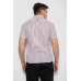Сорочка чоловіча в смужку, колір бордовий, 214R835 6XL, 60, 6XL