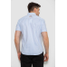 Сорочка чоловіча в смужку, колір біло-блакитний, 214R835 5XL, 58, 5XL