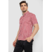 Сорочка чоловіча в клітку, колір червоний, 214R832 XXL, 52, XXL