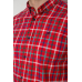 Сорочка чоловіча в клітку, колір червоний, 214R831 XXXL, 54, XXXL