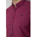 Сорочка чоловіча в клітинку, колір червоний, 214R827 XL, 50, XL