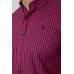 Сорочка чоловіча в клітинку, колір рожевий, 214R826 XL, 50, XL