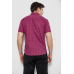 Сорочка чоловіча в клітинку, колір рожевий, 214R826 XXL, 52, XXL