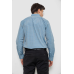 Сорочка чоловіча, колір джинс, 214R823 XXXL, 54, XXXL