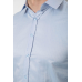 Сорочка чоловіча однотонна, колір блакитний, 214R818 XL, 50, XL
