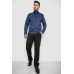 Сорочка чоловіча однотонна, колір синій, 214R816 XL, 50, XL