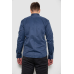 Сорочка чоловіча однотонна, колір синій, 214R816 XXXL, 54, XXXL