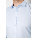 Сорочка чоловіча однотонна, колір блакитний, 214R816 XL, 50, XL