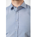 Сорочка чоловіча однотонна, колір сірий, 214R815 XXL, 52, XXL