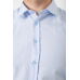 Сорочка чоловіча однотонна, колір блакитний, 214R815 XXL, 52, XXL