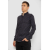 Сорочка чоловіча з принтом, колір чорний, 214R814 XL, 50, XL