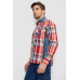Сорочка чоловіча з довгим рукавом 214R755, колір Різноколір 6XL, 60, 6XL