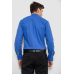 Сорочка чоловіча з принтом, колір електрик, 214R7543-5 XL, 50, XL