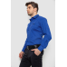 Сорочка чоловіча з принтом, колір електрик, 214R7497 XL, 50, XL