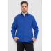 Сорочка чоловіча з принтом, колір електрик, 214R7497 XXL, 52, XXL