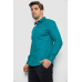 Сорочка чоловіча однотонна, колір зелений, 214R7466 XL, 50, XL