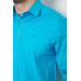 Сорочка чоловіча однотонна, колір блакитний, 214R7466 XL, 50, XL