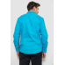 Сорочка чоловіча однотонна, колір блакитний, 214R7466 XXL, 52, XXL