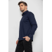 Сорочка чоловіча однотонна, колір синій, 214R7466-1 XXL, 52, XXL