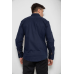 Сорочка чоловіча однотонна, колір синій, 214R7466-1 XXL, 52, XXL