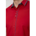 Сорочка чоловіча, колір бордовий, 214R7420 XL, 50, XL