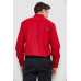 Сорочка чоловіча з принтом, колір бордовий, 214R7403 XXXL, 54, XXXL