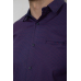 Сорочка чоловіча з принтом, колір синій, 214R7402 XXL, 52, XXL