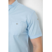 Сорочка чоловіча однотонна, колір блакитний, 214R7346 XL, 50, XL