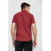 Сорочка чоловіча з принтом, колір бордовий, 214R7340-1 6XL, 60, 6XL