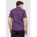 Сорочка чоловіча з принтом, колір фіолетовий, 214R7339 XL, 50, XL