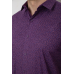 Сорочка чоловіча з принтом, колір фіолетовий, 214R7339 XL, 50, XL