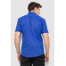 Сорочка чоловіча з принтом, колір електрик, 214R7329 XL, 50, XL