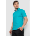 Сорочка чоловіча, колір бірюзовий, 214R7327 XXL, 52, XXL