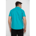 Сорочка чоловіча однотонна, колір бірюзовий, 214R7327-2 5XL, 58, 5XL