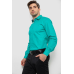Сорочка чоловіча однотонна, колір м“ятний, 214R7327-1 XL, 50, XL