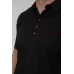 Сорочка чоловіча, колір чорний, 214R7326 4XL, 56, 4XL