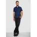 Сорочка чоловіча, колір темно-синій, 214R7326-1 5XL, 58, 5XL