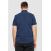 Сорочка чоловіча, колір темно-синій, 214R7326-1 6XL, 60, 6XL