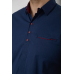 Сорочка чоловіча, колір темно-синій, 214R7326-1 6XL, 60, 6XL