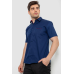 Сорочка чоловіча, колір синій, 214R7325 XXL, 52, XXL