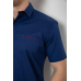 Сорочка чоловіча, колір синій, 214R7325 XXL, 52, XXL