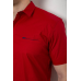 Сорочка чоловіча, колір бордовий, 214R7325 XXL, 52, XXL