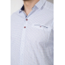 Сорочка чоловіча з принтом, колір білий, 214R7172 5XL, 58, 5XL