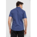 Сорочка чоловіча з принтом, колір синій, 214R7144 XL, 50, XL