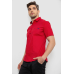 Сорочка чоловіча з принтом, колір червоний, 214R7144 XL, 50, XL